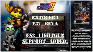 Steam Deck & Batocera | PS2 Light Gun Support Added In V37 Beta! (Sinden Lightgun Gameplay)