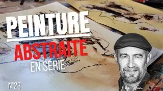 Peinture abstraite en Série avec Modeling Past