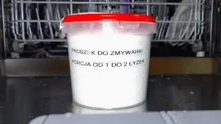 Zrobiłem Proszek Do Zmywarki Jako Zamiennik Tabletek | Czyści Lepiej Niż Tabletki