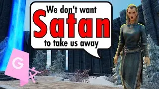 Skyrim Mages College, But It's Badly Translated