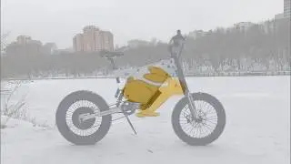 Мощный электровелосипед Horza E-BOOSTER peak 6000W