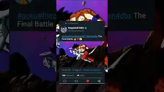 The Final Battle between Goku, Frieza, Android17 vs Jiren 🔥💯😤 subscribe for more videos #dbs#final