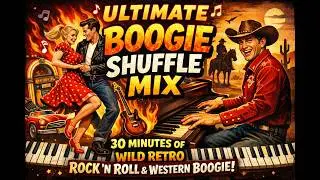 🔥 Ultimate Boogie Shuffle Mix 🎹  30 Minutes of Wild Retro Rock ’n’ Roll & Western Boogie