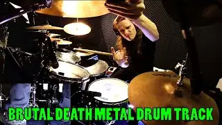 Brutal death metal drum track - Morgore drumming