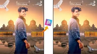 Eid Mubarak Photo Editing || Picsart Photo Editing || Photo Editing Tutorial