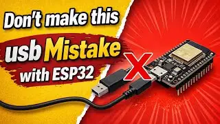 ESP32 Driver Not Showing in PC | USB Cable Mistake You Never Knew!