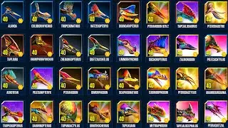 ALL PTEROSAURS MAX FULL X3 BATTLE PVP 2022 | JURASSIC WORLD THE GAME