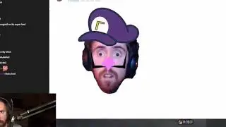 Asmongold Waluigi Impression