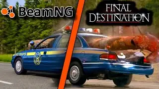 Movie Scenes VS. BeamNG.drive | Side-by-side comparison