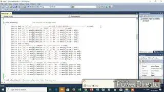 SMQ3013 -Mini project ( Restaurant Billing System )