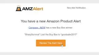 AMZAlert Amazon Seller Software Demonstration