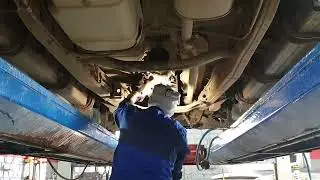 Mitsubishi L200 замена цепи в раздатке. снятие и разборка. ч1.