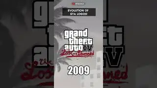 Evolution of GTA LOGOS! (GTA 1 → GTA 6)  #gta