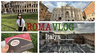 #VLOG 7 ROMA/İTALYA | Bol Yemeli,Gezmeli,Alışverişli #italy #vlog #roma