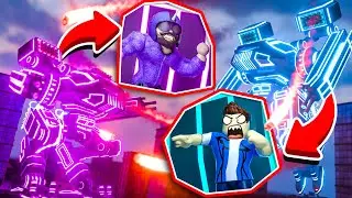 Giant MECH BATTLE !? (Roblox - Mad City)