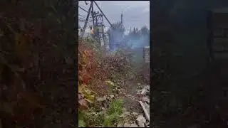 Пожар на подстанции в СНТ