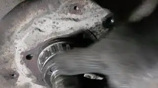Rexton 2.7 rear wheel bearing replacement