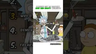 Ranking Rick And Morty Moments 😭