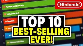 Nintendo Top 10 Best-Selling Games of All Time (1984-2026)