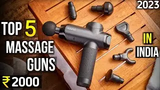 Top 5 best massage gun in india 2023 | best massage gun 2023 ⚡ best massage gun under 2000 🔥