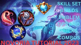 Novaria Guide/Tutorial 2023 | Novaria Best Build, Combos, Tips and Tricks, Gameplay Mobile Legends