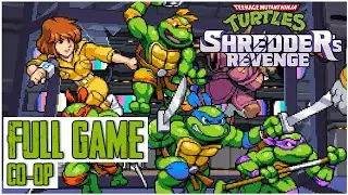 TMNT: Shredder's Revenge - FULL GAME Walkthrough CO OP - ALL BOSSES (no commentary)