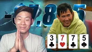 ALL-IN Every Hand?! San Goes Wild in High-Stakes $25/50/100 PLO Showdown!