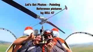 BELL 47 - See the Mountains for painting photo references!