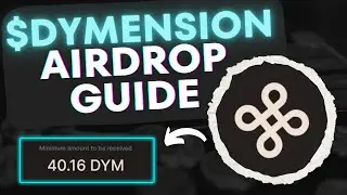 Dymension ($DYM) Airdrop - Claim Airdrop NOW!