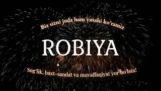 Robiya ismiga video