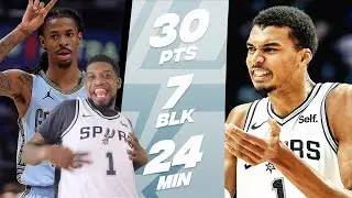 WEMBY 30 PTS x GRIZZLIES at CLIPPERS | FULL GAME HIGHLIGHTS