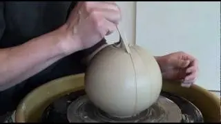 61. Throwing / Making a Small Clay Pumpkin with Hsin-Chuen Lin 林新春 南瓜拉坯示範