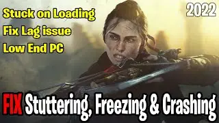 Fix A Plague Tale Requiem Crashing, Black Screen, Freezing & Low FPS Drops Issue On PC 2022