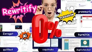 How to Humanize AI Content using Rewritify | AI to Human 100% | Free 🚀