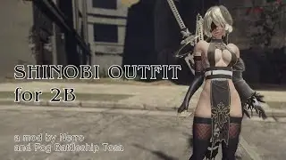 This SHINOBI Cosplay REVEALS 2B's THICC THIGHS (DGT #2) #nierautomata #thighs #2b #cosplay