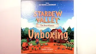 Stardew Valley The Board Game SECOND PRINTING Changes & Unboxing