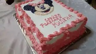 Декорација на роденденска торта Мики Маус.Cake dekoration.