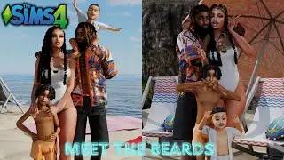 ✨BRAND NEW✨ | MEET THE BEARDS | S4E13 | SUMMER VACATION☀️🏖️ #sims4 #blacksimmer #sims4lp