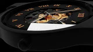 Realistic 3D Watch Animation Blender 3D