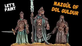 How to paint Nazgul  - The Lord of the Rings Middle Earth SBG