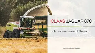 CLAAS JAGUAR 870 | Lohnunternehmen Hoffmann #claas #landwirtschaft #agriculturefarming #farming