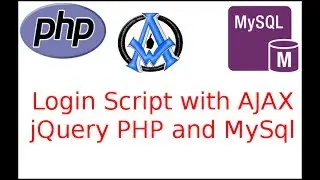 Login Script with AJAX jQuery PHP and MySql VIDEO AND SCRIPTS HERE