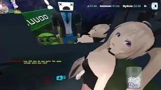 [VRCHAT] 404's Freestyle Rap with Libby Dancing
