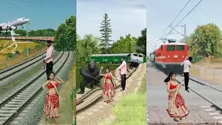 VFX magic train funny video