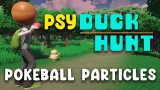 PsyDuck Hunt Tutorial - Episode 11 - Animating a Pokéball with Particles