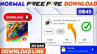 How To Download Free Fire | Normal Free Fire Kaise Download Karen | Free Fire Download Kaise Karen