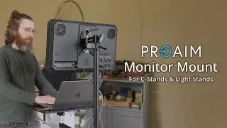 Proaim Monitor Mount - For C-Stands & Light Stands