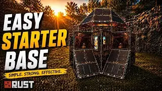 The PERFECT Easy To Build Solo/Duo Base - 20+ Rockets - Simple & Strong - RUST (2026)