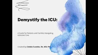 Demystify Intensive Care: a guide for patients and families