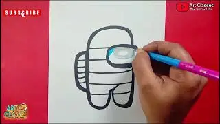 #short #YouTubeshort #Thor #Among #Us #Character #Draw #AmongUs #Drawing #For #Beginners #Toon
